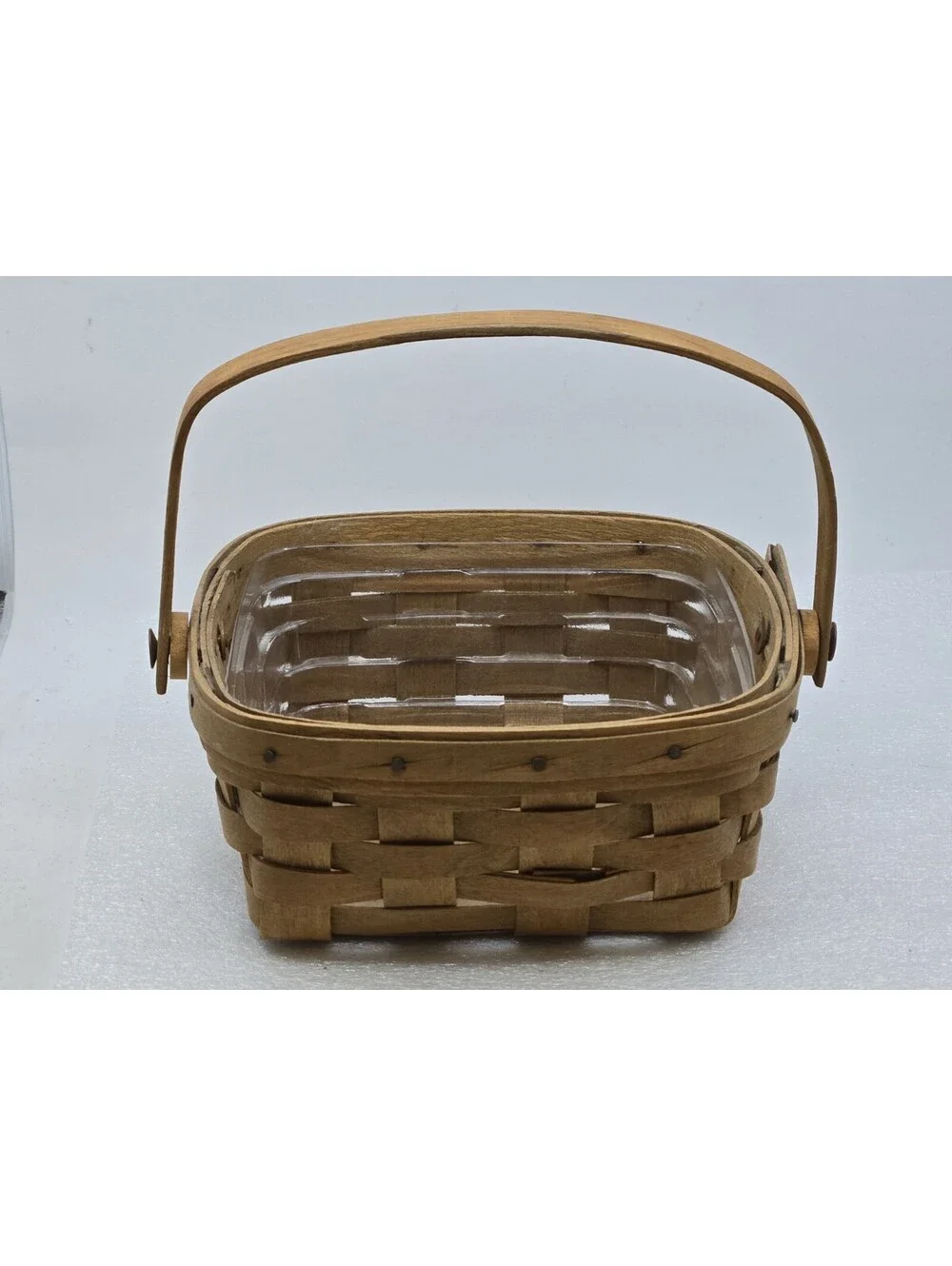 Longaberger 1983 Small Square Berry Basket 7